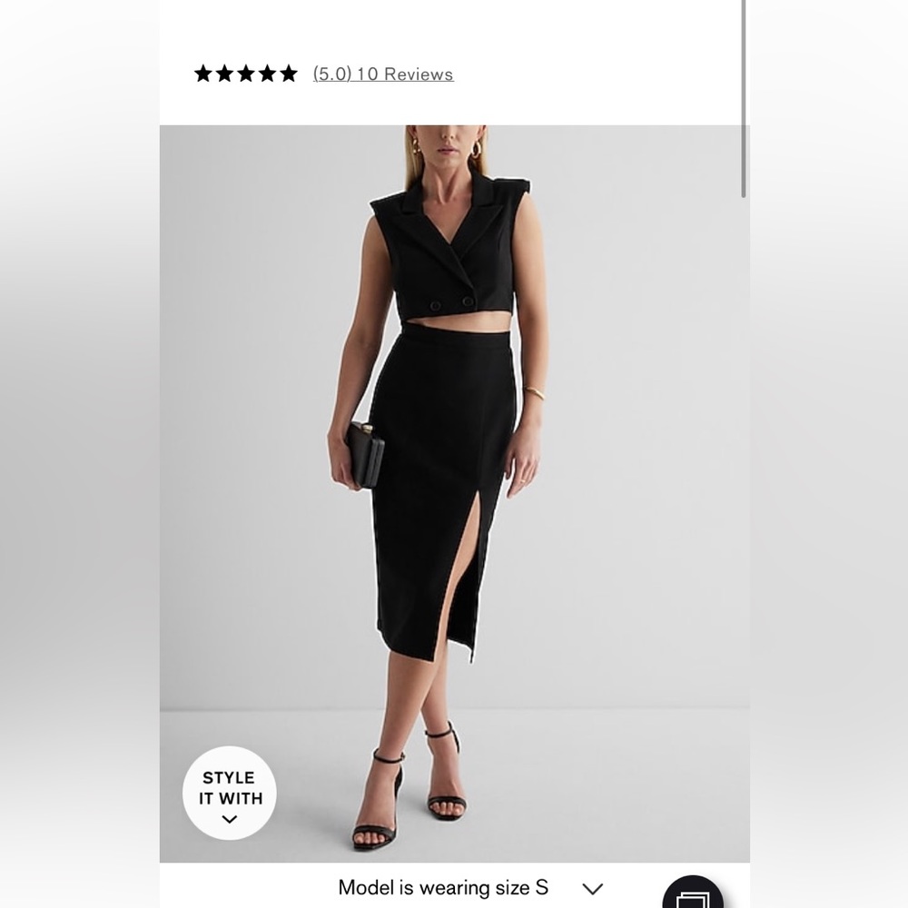 Midi blazer dress NWT